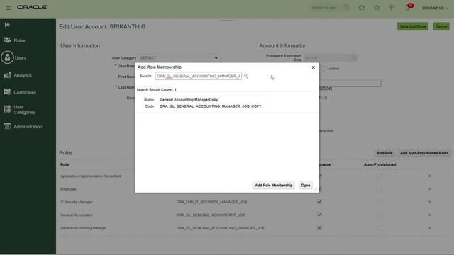 14 Assign GL Roles to User in Oracle Cloud R12 смотреть онлайн