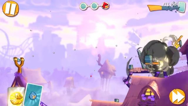 Прохождение игры - Angry Birds 2 (#2) - Проходим Нью-Свинкс. смотреть онлайн