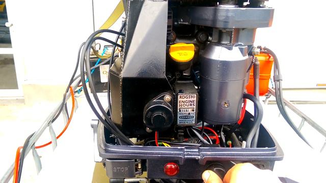 Yanmar Diesel outboard engine D36 D40 testing D27 AXLE смотреть онлайн