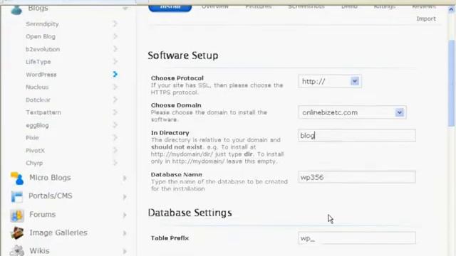 Install Wordpress Easily using the cPanel in WebHost Manager with Softaculous Software смотреть онлайн