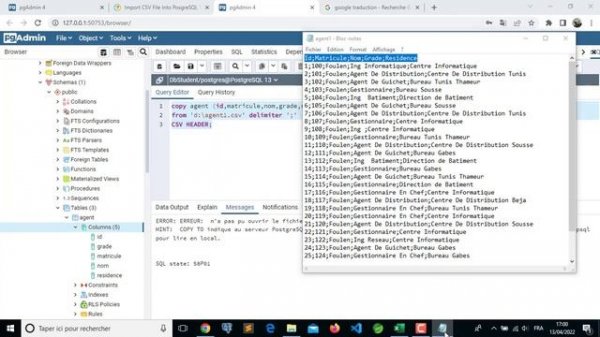 Import Excel File Into PostgreSQL Table