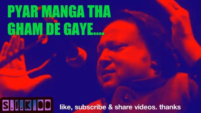 Is Inayat Pe Qurban Jaon .. Pyaar manga.. Nusrat Fateh Ali khan__ Ghazalo ki Duniya & Sufiana Kala смотреть онлайн