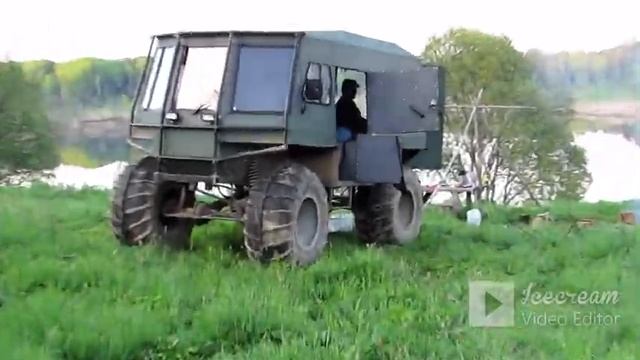 На рыбалку, на озеро, проверка вездехода (Часть 1) смотреть онлайн