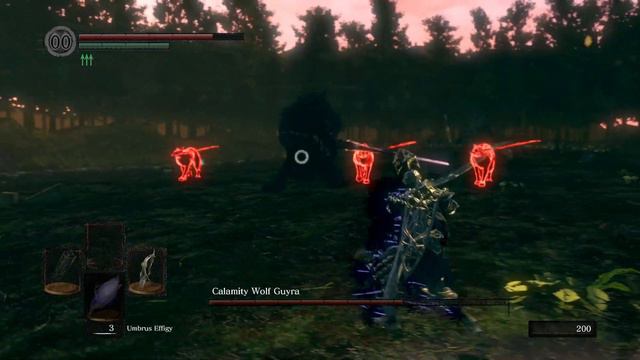 Dark Souls: Nightfall - Calamity Wolf Guyra Boss Fight смотреть онлайн