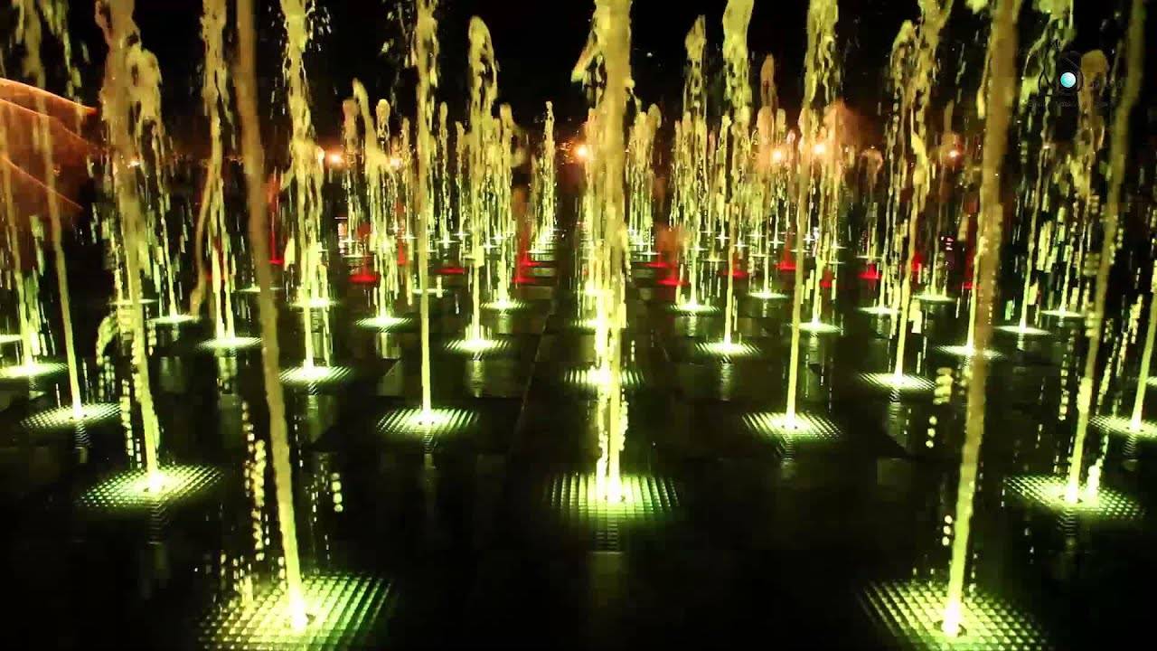 Ночной фонтан в Парке Горького (г.Казань). Официальное видео/ Fountain in Gorky Park (Kazan) смотреть онлайн