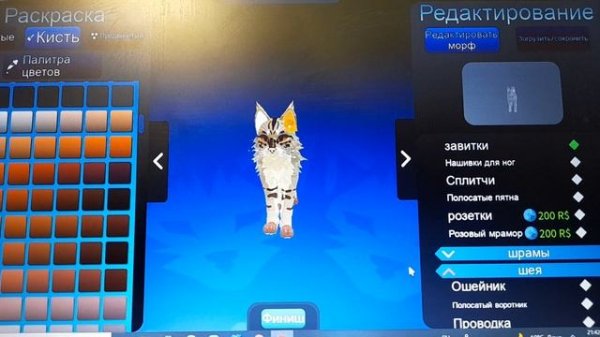 Warrior cats Roblox/Как создать ИДЕАЛЬНОГО кота/кошку?