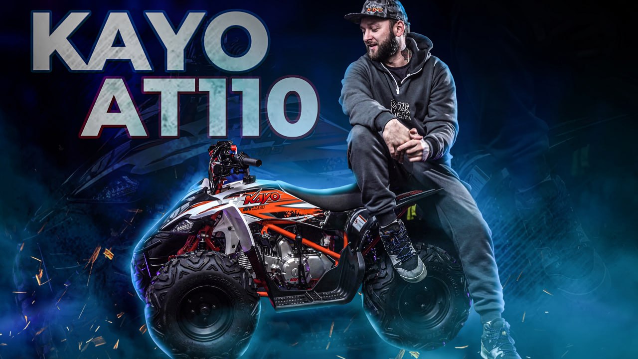 Kayo AT110 - Твой первый квадрик / Обзор квадроцикла смотреть онлайн