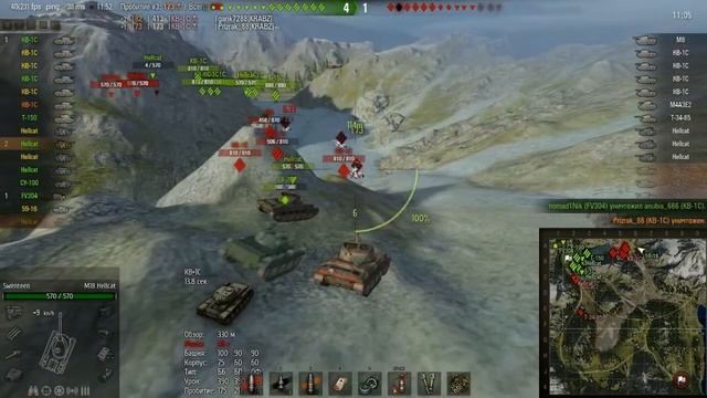 Вторая кампания. Перевал. Стальная сотня [SHM] vs Веселые крабы! [KRABZ] смотреть онлайн