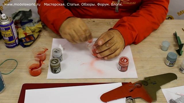 Мастер класс – совместимость красок Real Colors от AK Interactive с разными разбавителями