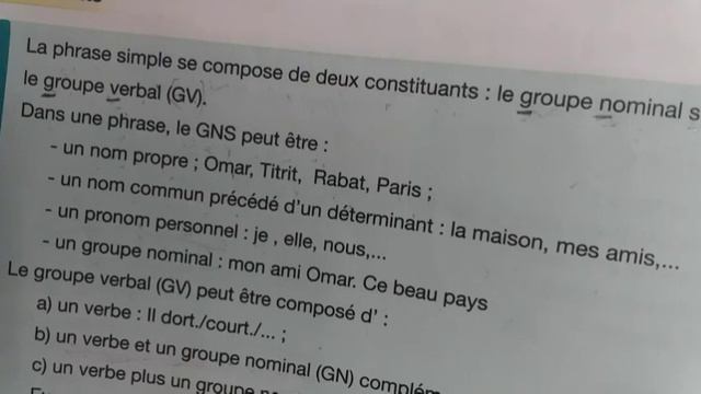 Pour communiquer 5AEP: Grammaire(GNS/GV) UD1 S 1 et 2 page 16-17 смотреть онлайн