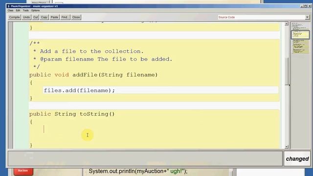 Java: toString in BlueJ смотреть онлайн