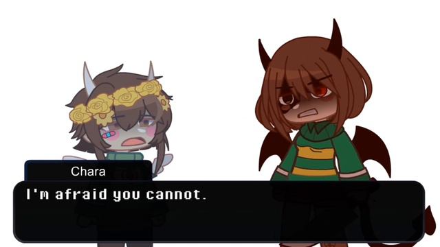 My Chara meets Fanon Chara | Undertale | 2/? смотреть онлайн