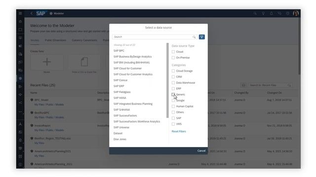 How to Create Import Data Connections: SAP Analytics Cloud смотреть онлайн