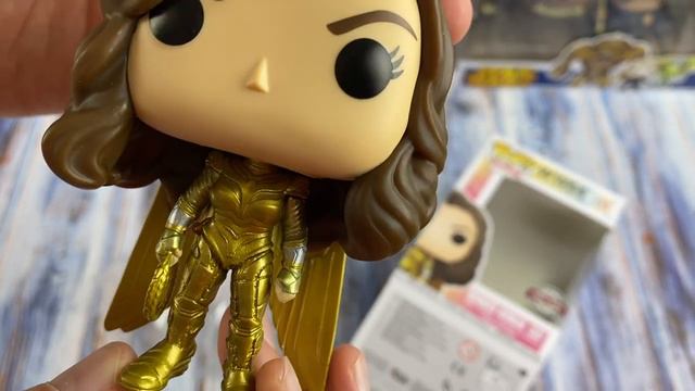 Обзор Чудо-женщина без шлема Фанко ПОП. Review Funko POP Wonder Woman with No Helmet Box Lunch. смотреть онлайн