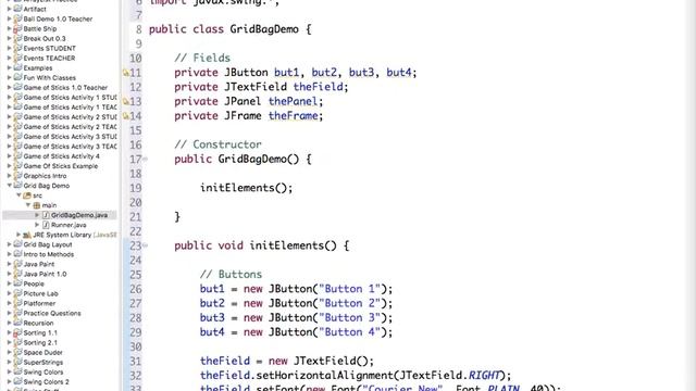 GridBag Demo смотреть онлайн