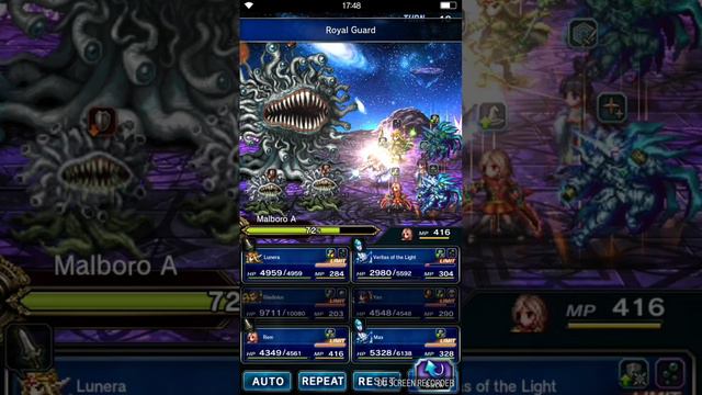 [FFBE] The Rumble Of Malboro - ELT | Ft. Tank Gladiolus