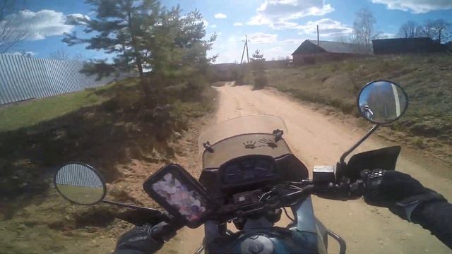 KTM 990 vs Honda Transalp 400 Часть 2 смотреть онлайн