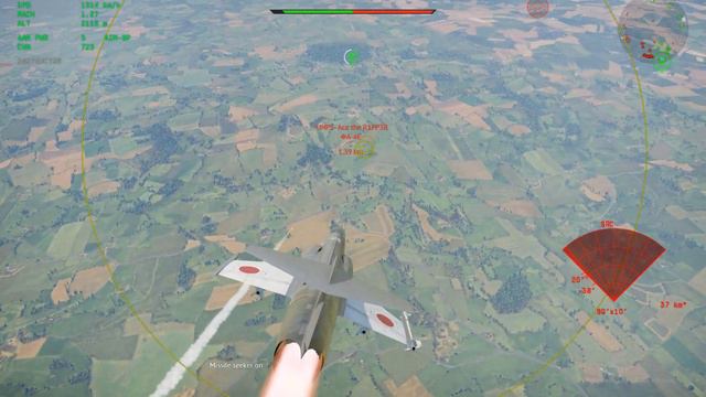 F-104 Starfighter destroys A-4E using AIM-9P. #warthunder #games #jet #epic #aviation #epic смотреть онлайн