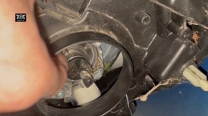 Nissan Micra K13 main headlight high beam deep beam bulb removal and replacement