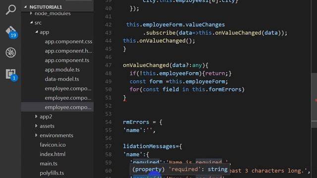 Angular 2: Reactive Forms Validations смотреть онлайн
