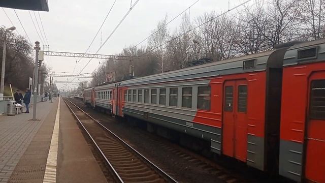 Электропоезд ЭД4М-0149 с сообщением Ступино-Москва(Павелецкий-Вокзал). смотреть онлайн