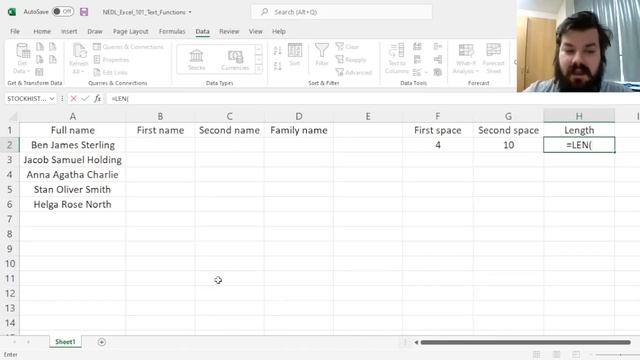 Excel 101: Text functions смотреть онлайн