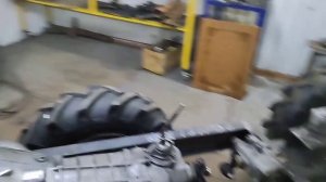 переходная плита для соединения китайского ДВС с ВАЗ коробкой