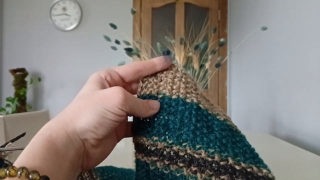 Коврик из джута СПИЦАМИ. Подойдёт для начинающих!