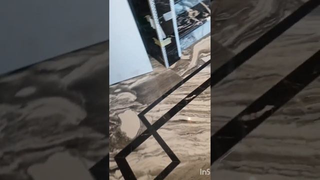 Декоративный камин из широкоформатной плиты. смотреть онлайн