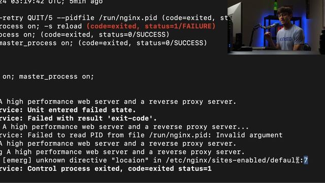 How To Fix nginx.service failed because the control process exited with error code смотреть онлайн