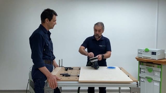 Шлифование поверхности на примере эксцентриковой шлифовальной машинки ETS 150. смотреть онлайн