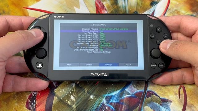PS Vita - Change PS1 Games To Full Screen In Adrenaline | Full Screen PSX Games PSVita | NexTutoria