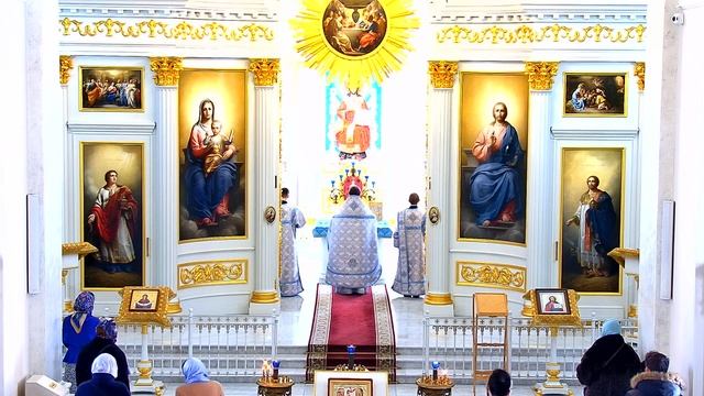 07.04.2023 10-00 Прямая трансляция в Храме Рождества Христова на Песках, Санкт-Петербург. смотреть онлайн