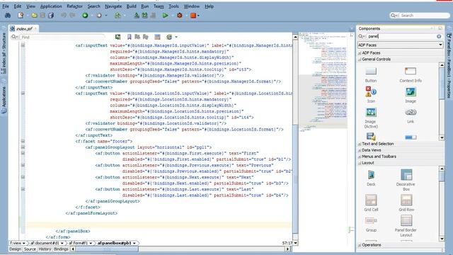 Crear aplicación Maestro Detalle con Oracle ADF - Segunda parte смотреть онлайн