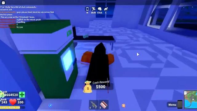 Mad City VIP Server -- Roblox смотреть онлайн