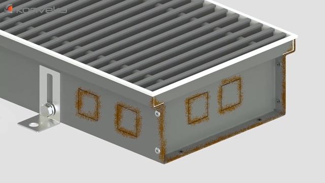 Материал корпуса конвекторов Konveka смотреть онлайн