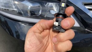 Toyota Camry V 40 установка led ламп в линзу .