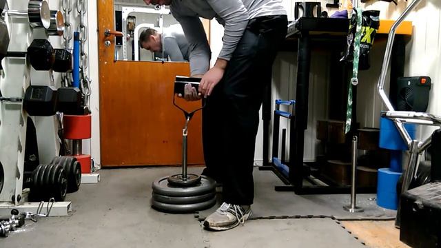 52kg lift with Robert Baraban 89mm rolling handle, Armwrestling training. смотреть онлайн