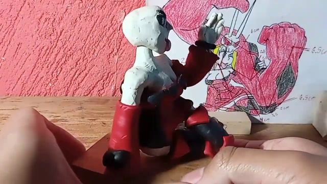 Como hacer a Cerebella Arlequín de Skullgirls | Escultura de plastilina | Tutorial смотреть онлайн