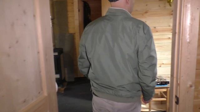 Одноэтажный дом 6 x 8.5 из бруса под ключ. Недорогой дом на винтовых сваях. смотреть онлайн