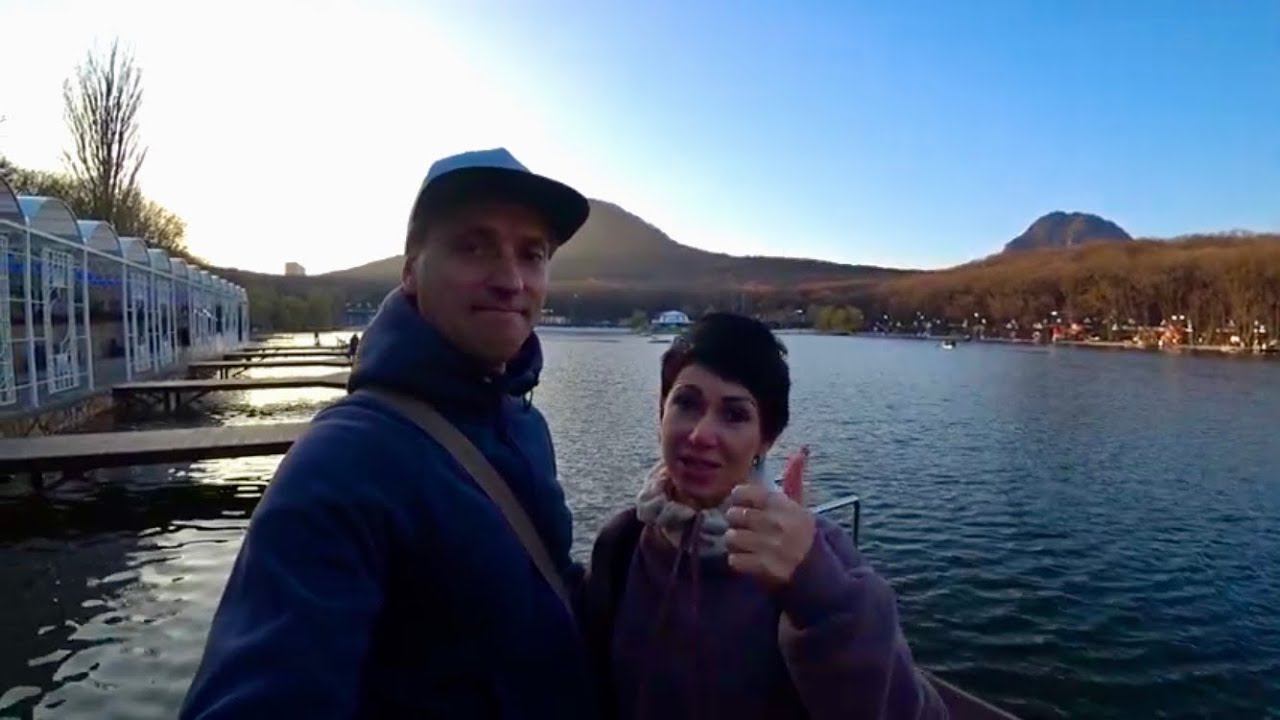 Железноводск 2021. Курортный парк и каскадная лестница. Городской парк. Терренкуры и озеро 30- ка. смотреть онлайн