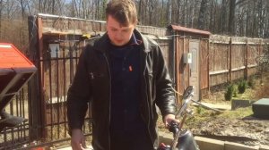 Купили новый мотороллер Муравей.