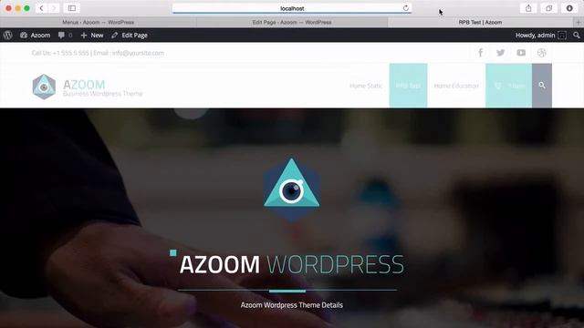 WordPress Mega Menu - Left Menu and Header Models | Azoom смотреть онлайн