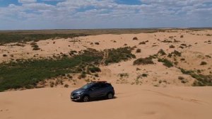 Рено Каптур в пустыне. Renault Kaptur in the desert