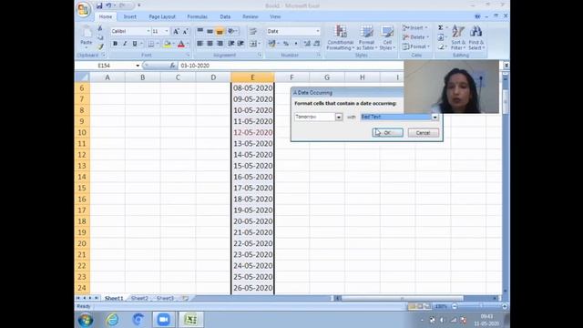 LIVE CLASS VIDEO BABITA MADAM EXCEL 11-05-2020 ( Conditional Formatting Command) смотреть онлайн