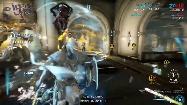 Gara 1 Hour Mot Solo Survival [Warframe] смотреть онлайн