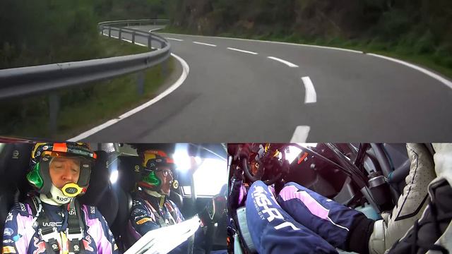 Onboard Of The Rally _ WRC RallyRACC - Rally De España 2022