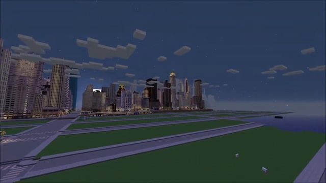 Midtown Manhattan, New York City INSANE Minecraft Build!, 700K Blocks! смотреть онлайн
