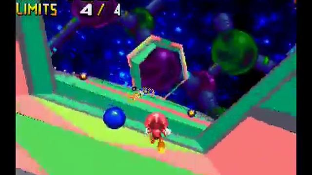 Knuckles Chaotix геймплей игры