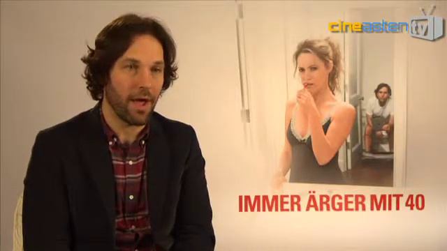 INTERVIEW MIT PAUL RUDD - IMMER ÄRGER MIT 40 / THIS IS 40 смотреть онлайн